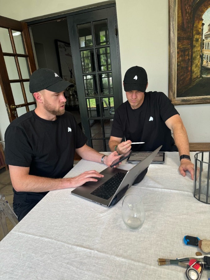 Community Wolf team adapting the reporting platform after community meetings.